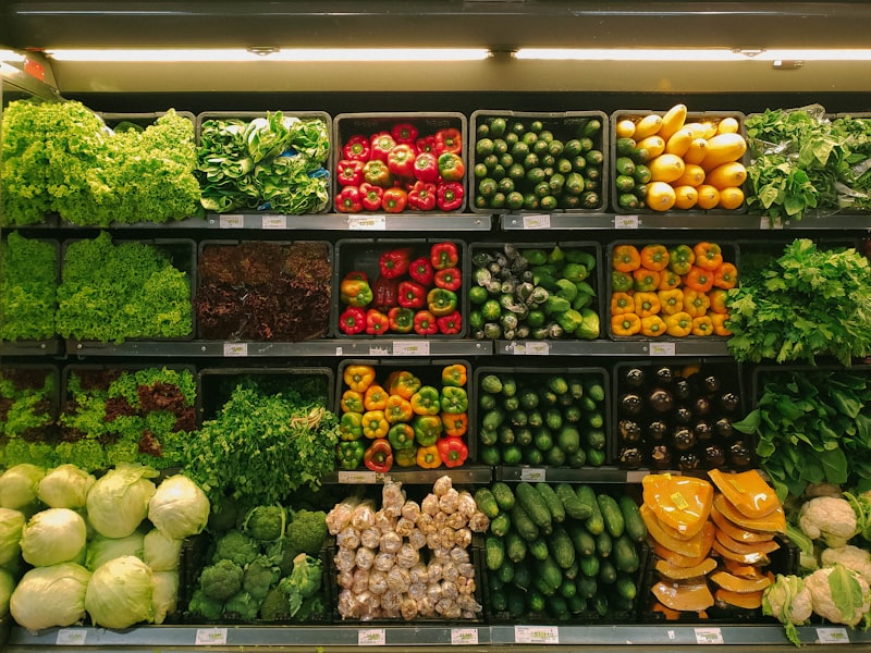 Grocery store aisle