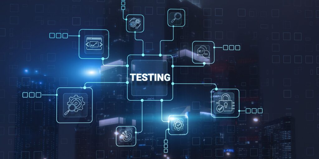 Quality engineering services with digital testing, automation tools, and performance assurance for software applications