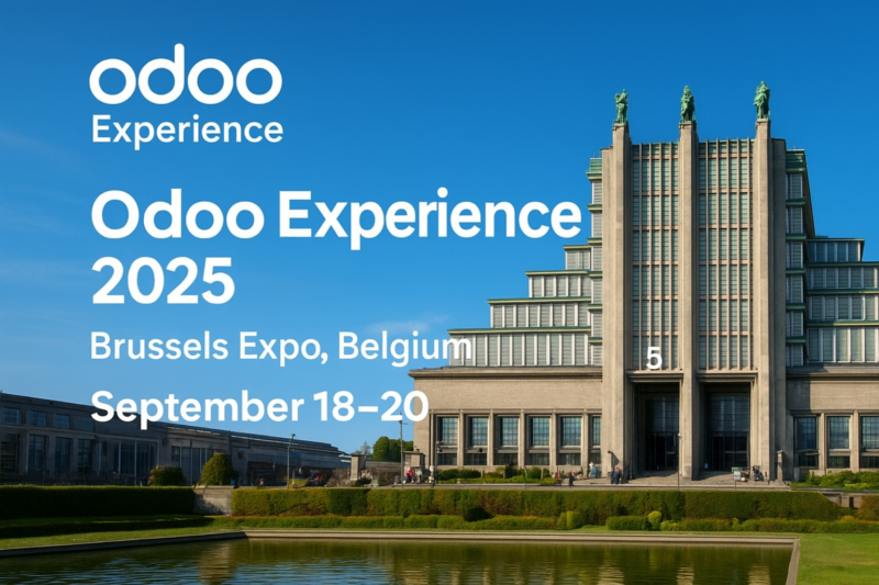 Brussels Expo – Venue for Odoo Experience 2025, Sep 18–20 in Belgium