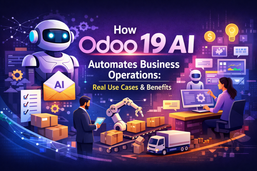 Odoo Robots Odoo 19 AI for Business Automation & Real Use Cases