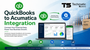 QuickBooks to Acumatica cloud ERP integration for business automation