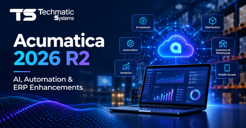 AI. Automation. Analytics. Connected ERP.